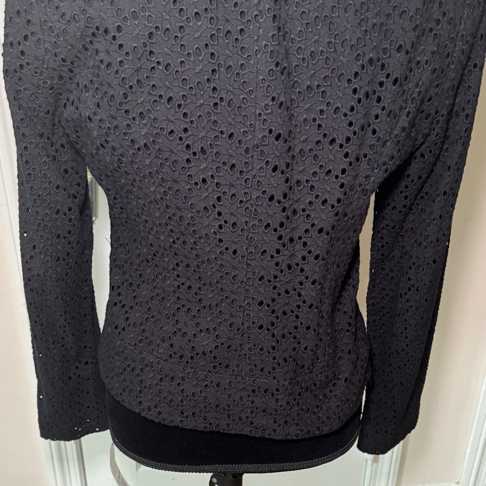 Rafaella Black Textured Women's Blazer Size 8 NWT - Picture 5 of 15